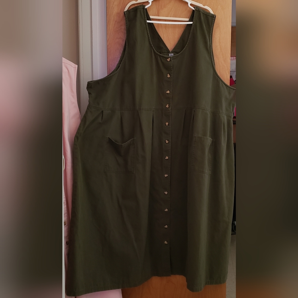 Green Jumper Dress
